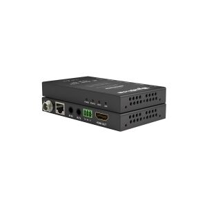 WyreStorm 4K UHD HDBaseT Extender Set with HDCP 2.2 & 2-way PoH and CEC Passthrough - Video/audio/infrarød/seriel forlænger - HDBaseT - op til 100 m