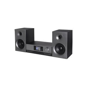 Soundmaster ICD5000SW, Home audio tår system, Aluminium, Grå, Front, 50 W, 2-vejs, DAB+, FM