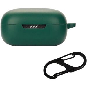 Generic JBL Live Pro 2 silicone case with buckle - Blackish Green Green