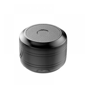 FMYSJ Bluetooth-højttalere med stereolyd, punchy bas-minihøjttaler med indbygget mikrofon, håndfrit opkald, lille højttaler. (sort) (FMY)