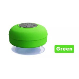unbranded Bluetooth LED Vandtæt højttaler Trådløs bruser Musik Stereo Håndfri Bærbar Grøn green