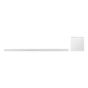 Samsung S-Series Soundbar HW-S811D 3.1.2ch med subwoofer (2024), White