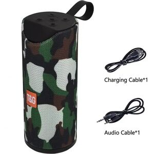 Satana Bluetooth Højttaler 5w - M/fm Radio - Model Tg-113a (Farve: Camo)