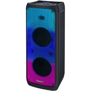 Sytech Altavoz Portatil Ledflow 100w  Sy-Xtr89lf Negro