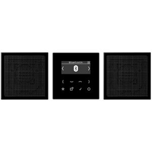 Jung Kit Smart Radio Dab Bluetooth 2 Altavoces  Dabls2btsw Serie Ls Negro