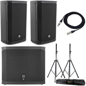 EV EKX-12P/15SP Basis Bundle Negro