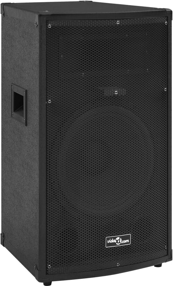 vidaXL Altavoces pasivos escenario profesional hifi 1000 W negro