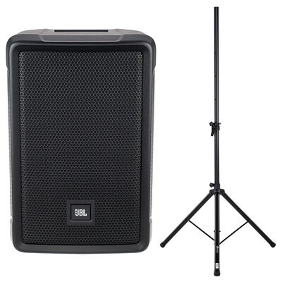 JBL IRX 108 BT Stand Bundle Negro