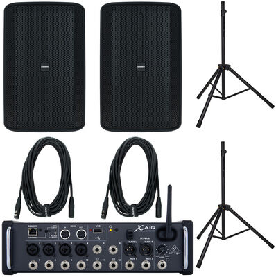 Behringer X AIR XR12 +Syrincs D112SP Set Negro