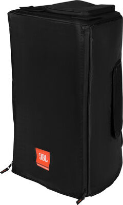 JBL EON712 Raincover Negro con logotipo de  en naranja