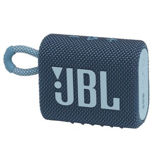 JBL Mini enceinte étanche à l'eau et à la poussière portable Bluetooth GO 3 - Bleu - Neuf - Publicité