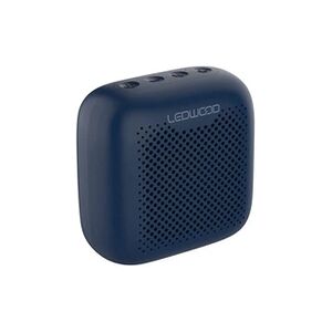 Ledwood Mini Enceinte ACCESS10 Coloris BLEU Bluetooth - TWS avec Dragonne -Basses Dynamiques -IPX5 USB -Entrée Carte MicroSD - Publicité