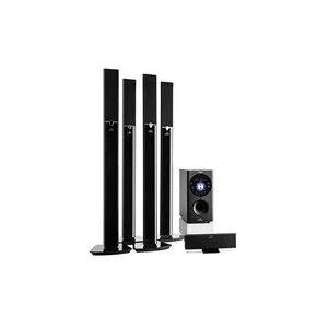 AUNA Areal 653 Système d'enceintes home cinema 5.1 Bluetooth USB SD AUX 145W - Publicité