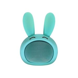 Moxie Enceinte Bluetooth 3W Autonomie 3h Design Lapin Lumineux Bleu - Publicité