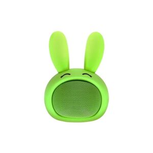 Moxie Enceinte Bluetooth 3W Autonomie 3h Design Lapin Lumineux Vert - Publicité