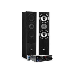 Evidence Acoustics Enceintes Colonnes HIFI/Home-Cinéma - Evidence Accoustics EA700-BK - 1000W PMPO - Ampli stéréo 2x50W - USB MP3 SD Bluetooth - FM - Publicité