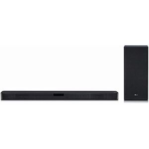 LG SL5Y Haut-Parleur soundbar 2.1 canaux 400 W Noir Haut-parleurs soundbar (2.1 canaux, 400 W, DTS Digital Surround,Dolby Digital, 45 W, 220 W, avec Fil &sans Fil) SL5Y.DEUSLLK - Publicité