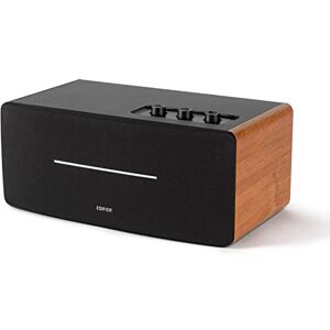 Edifier D12 Bookshelf Speaker Haut-Parleur Bluetooth stéréo intégré de Bureau sans Fil pour Une Utilisation de Bureau 70 Watts RMS avec Sortie de Ligne de Caisson de Basses Boîtier en Bois - Publicité