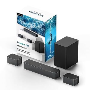 LEFANDI Barre de Son TV, Enceinte PC TV Son Surround 2.1 Canaux, Sans Fil  Bluetooth 5.0