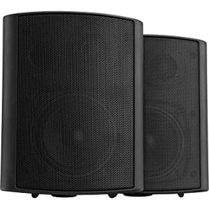 Pronomic USP-430 BK Paire HiFi Haut-parleurs muraux Enceinte Noire 120 Watt - Publicité