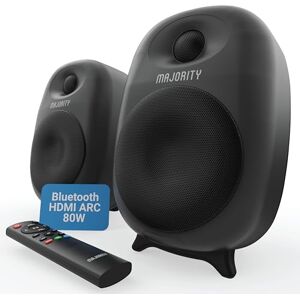 Majority D80 Bookshelf Hi-FI Speakers - Publicité