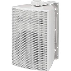 MONACOR ESP-230/WS Enceinte Public Adress résistante aux intempéries - Haut-parleurs ELA 100 V - Publicité