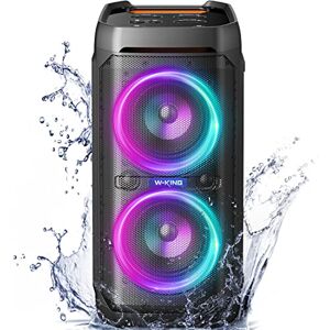 70W Enceinte Bluetooth Puissante, Ipx6 Haut-Parleur Enceinte