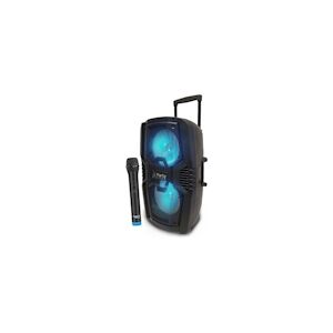 Enceinte portable DJ PARTY-210LED autonome 2x10