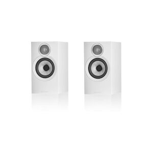 Enceintes bibliothèques 607 S3 Blanc vendues par paire Bowers & Wilkins