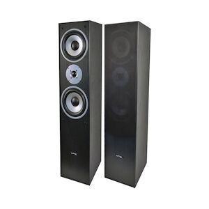 Paire d'enceintes Hifi/Home-Cinéma - Evidence Acoustics EA700-BK - 2x500W  PMPO - Bass Reflex à 3 voies - Noir