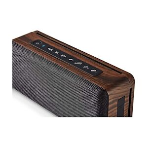 Nedis Haut-parleur Bluetooth 30 W étanche égaliseur Noir/marron Usage Non Intensif Nedis