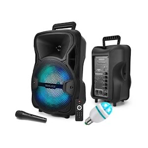 Enceinte Karaoke SONO DJ KoolStar autonome Mobile sur Batterie 8