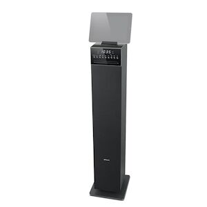 Enceinte Colonne HIFI - Muse M-1350BTC - 180W - USB Bluetooth CD RADIO FM Entrées AUX RCA/JACK - Réveil - Télécommande - Publicité