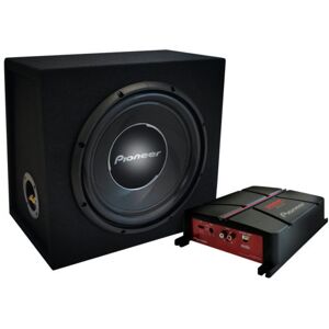 Pioneer Pack Bass Ampli + Caisson + Kit Câblage Gxt-3730b-set Pioneer