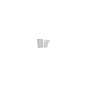Pronomic FLS-540 WH paire de panneaux plats haut-parleurs muraux boîtier blanc 100 Watt Blanc - Publicité