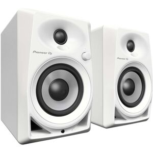 DJ Enceintes moniteurs   Pioneer DJ DM-40D 4 Monitor Speakers Blanc   eleonto