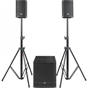 DAP-Audio Pure Club 12 - active speaker set 1 subwoofer de 12 pouces et 2 caissons superieurs de - Systemes actifs