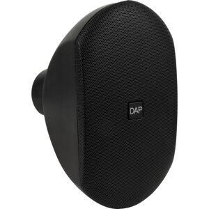 DAP-Audio WMS4T-B Enceinte murale passive élégante de 4" - 100 V - noir - Haut-parleurs ELA 100 V - Publicité