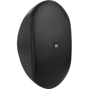 DAP-Audio WMS6T-B Enceinte murale passive elegante de 6 - 100 V - noir - Haut-parleurs ELA 100 V