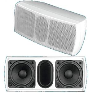 OMNITRONIC OD-22 Wall Speaker 8Ohms blanc - Haut-parleurs passifs