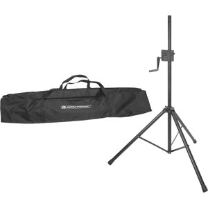 OMNITRONIC Set STS-1 Speaker Stand + Sac de transport - Trépieds pour haut-parleurs