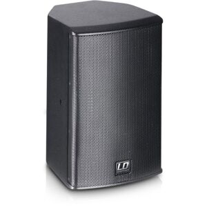 LD Systems SAT 62 A G2 - Enceinte d'Installation active 6,5 noire - Haut-parleurs d'installation