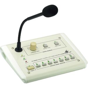 MONACOR PA-6000RC Microphone de table avec fonction commande - Installation microphones