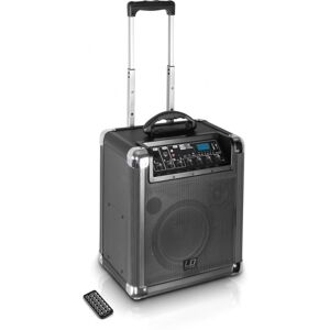 LD Systems Roadjack 10 - Enceinte Bluetooth sur batterie avec mixeur integre - Haut-parleur actif sans fil