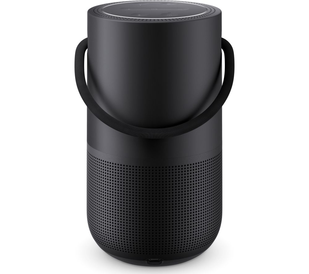 Bose Portable Wireless Multi-room Home Speaker with Google Assistant &amp; Amazon Alexa - Black, Black