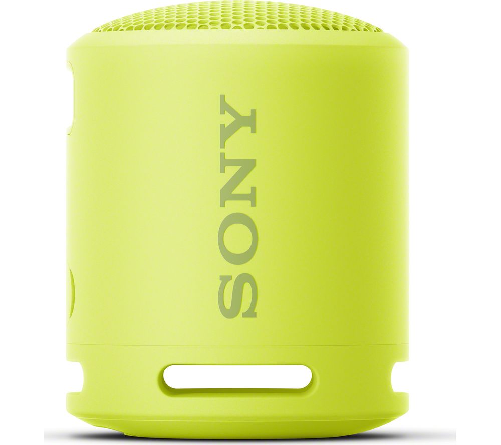 Sony SRS-XB13 Portable Bluetooth Speaker - Lemon Yellow, Yellow