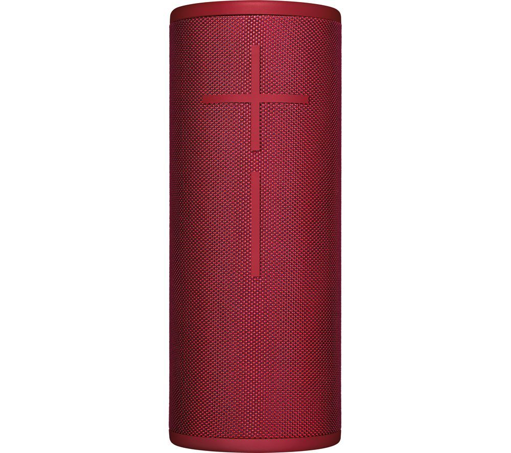 ULTIMATE EARS BOOM 3 Portable Bluetooth Speaker - Red, Red