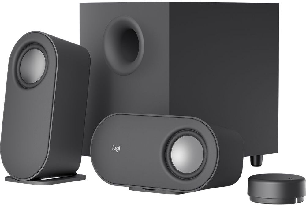 Logitech Z407 2.1 Wireless PC Speakers - Black, Black