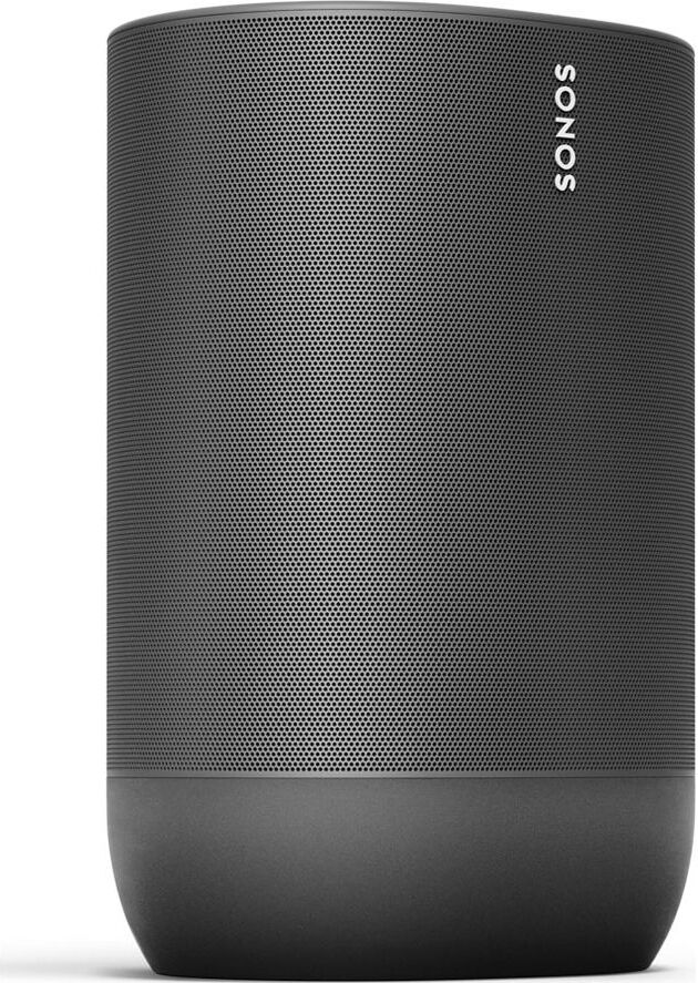 SONOS Move Portable Wireless Multi-room Speaker with Google Assistant &amp; Amazon Alexa - Black, Black