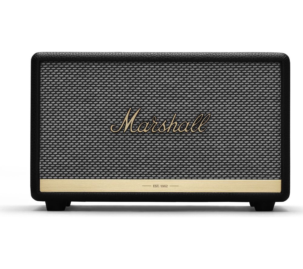 Marshall Acton II Bluetooth Speaker - Black, Black